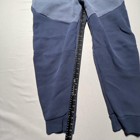 Nike Tech Fleece Joggers Pants Mens XL Blue CU4495-451 Tapered Cuffed Sweatpants - Picture 13 of 15